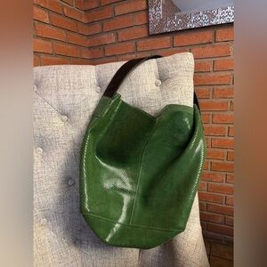 Marni Green suede Snakeskin Bag💚